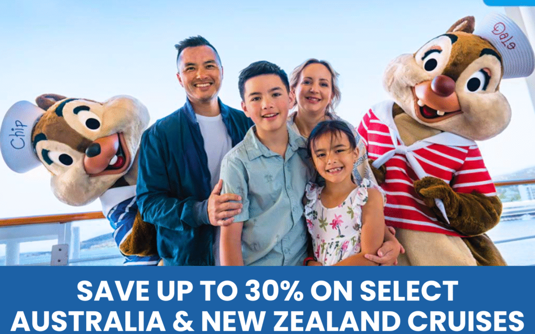 Save Up to 30% on Select Australia & New Zealand Cruises