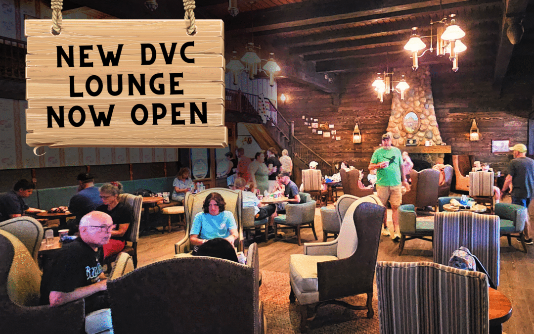 New DVC Lounge at Magic Kingdom