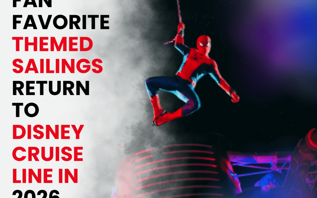 Marvel Day at Sea Returns to Disney Cruise Line in 2026 (and Pixar, too!)