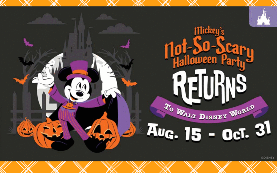 BOO! Mickey’s Not So Scary Halloween Party Returns!